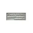 Plaque Caoutchouc seule - 3 lignes