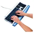 Repose-poignets clavier Crystal Gel - Bleu - FELLOWES 