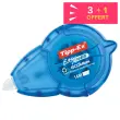 3 Correcteurs &agrave; sec Easy Refill ECOlutions + 1 offert - Bande L 14 m x l 5 mm - Rechargeable - Tipp-Ex 