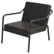 Fauteuil MEDSO simili cuir noir monté