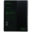 4 Cahiers polypropylène recyclé + 1 offert - 160 pages- A4+ 5x5 - Noir - Rhodia