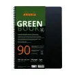 4 Cahiers Rhodia polypropylène recyclé + 1 offert - 160 pages A4+ Ligné. Noir