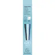 Boite 25 reliures spirales plastique 10mm - Noir - EXACOMPTA