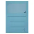 Paquet de 25 chemises &agrave; fen&ecirc;tre Forever&reg; 120 g/m&sup2; - 22 x 31 cm - Bleu clair - Exacompta 
