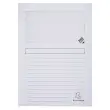 Paquet de 25 chemises &agrave; fen&ecirc;tre Forever&reg; 120g/m&sup2; - 22x31cm - Blanc - EXACOMPTA 