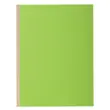 Paquet de 10 chemises à soufflet dos toilé ROCK''S 320g/m2 - 24x32cm - Vert - EXACOMPTA
