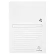 Paquet de 10 chemises &agrave; fen&ecirc;tre SUPER 160 g/m2 - 22 x 31 cm - Couleurs assorties - Exacompta 