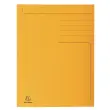 Chemise imprim&eacute;e 3 rabats Forever&reg; 280gm&sup2; - Folio - Orange - EXACOMPTA 