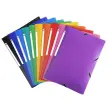 Chemise &agrave; &eacute;lastiques 3 rabats PP OPAK - A4 - Couleurs assorties - EXACOMPTA 