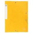 Boite de classement livrée à plat Cartobox Dos 25mm Carte lustrée - A4 - Jaune - EXACOMPTA