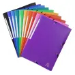 Chemise &agrave; &eacute;lastiques 3 rabats PP OPAK - A4 - Couleurs assorties - EXACOMPTA 
