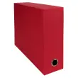 Boite transfert Dos 90mm papier toil&eacute; - Rouge - EXACOMPTA 