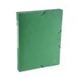 Boite de classement Exabox Dos 40mm Carte lustr&eacute;e Scotten - A4 - Vert - EXACOMPTA 