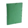 Boite de classement Exabox Dos 25mm Carte lustr&eacute;e Scotten - A4 - Vert - EXACOMPTA 