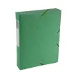 Boite de classement Exabox Dos 60mm Carte lustr&eacute;e Scotten - A4 - Vert - EXACOMPTA 