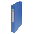Boite de classement Exabox Dos 40mm Carte lustrée - A4 - Bleu - EXACOMPTA