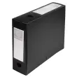 Boite de classement &agrave; pression Dos 80mm polypropyl&egrave;ne 7/10e Opaque - A4 - Noir - EXACOMPTA 
