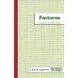 Manifold Factures 21x13,5cm 50 feuillets tripli autocopiants - EXACOMPTA