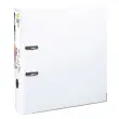Classeur &agrave; levier Prem'Touch int&eacute;rieur et ext&eacute;rieur en polypropyl&egrave;ne - Dos 80mm - A4 maxi. - Blanc - EXACOMPTA 