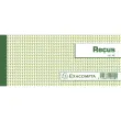 Carnet à souche Reçus 50 feuillets - Format horizontal 9x21 cm - EXACOMPTA