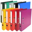 Classeur à levier PVC A4 dos de 50mm. - Couleurs assorties - EXACOMPTA