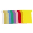Carton de 10 étuis de 100 fiches en T n°1,5 - L45 x H53 x l36 x h15 mm - Couleurs assorties - EXACOMPTA