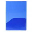 Sachet de 10 chemises double poche polypropyl&egrave;ne souple 20x100e - A4xA3 - Couleurs assorties - EXACOMPTA 