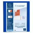 Classeur PP personnalisable Kreacover - 4 anneaux en D 25mm - A4 maxi - Bleu - EXACOMPTA 