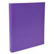 Classeur rembordé polypropylène 4 anneaux 30 mm - A4 - Violet - Exacompta