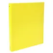Classeur rembordé polypropylène 4 anneaux 30mm - A4 - Jaune - EXACOMPTA