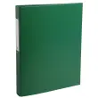 Classeur rembord&eacute; polypropyl&egrave;ne 2 anneaux ronds de 25mm sur 3eme de couverture - Vert - EXACOMPTA 