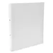 Classeur rembord&eacute; polypropyl&egrave;ne 2 anneaux 30mm - A4 - Blanc - EXACOMPTA 
