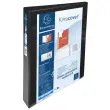 Classeur personnalisable rigide 2 poches KreaCover&reg; - 4 anneaux en D 30mm - A4 maxi - Noir - EXACOMPTA 