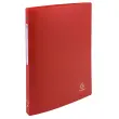 Classeur 4 anneaux 15mm polypropylène OPAK - A4 - Rouge - EXACOMPTA
