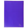 Protège-documents en polypropylène semi rigide Chromaline 60 vues - A4 - Violet - EXACOMPTA