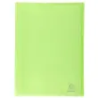 Protège-documents en polypropylène semi rigide Chromaline 80 vues - A4 - Vert - EXACOMPTA