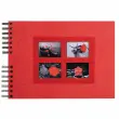 Album photos à spirales 50 pages noires Passion - 32x22 cm - Rouge - EXACOMPTA