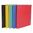 Classeur 2 anneaux 15mm Carte lustr&eacute;e - A4 - Couleurs assorties - EXACOMPTA 