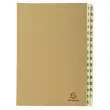 Trieur rigide 31 compartiments de 1 à 31 Forever kraft - A4 - Brun - EXACOMPTA