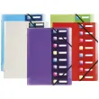 Trieur polypropylène 3 rabats Crystal colours 8 compartiments - Couleurs assorties - EXACOMPTA