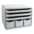 STORE-BOX MAXI 6 tiroirs - Gris lumi&egrave;re - EXACOMPTA 