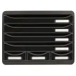 STORE-BOX MINI 7 tiroirs - Noir - Exacompta