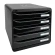 BIG-BOX PLUS - Noir/noir glossy - EXACOMPTA 