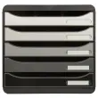BIG-BOX PLUS noir/nuances de gris glossy 