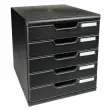 MODULO A4+ 5 tiroirs ECOBlack noir