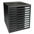 MODULO A4+ 10 tiroirs ECOBlack noir - Exacompta 