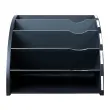 Trieur - 5 compartiments - Noir et gris - EXACOMPTA 