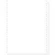Listing informatique 2 plis - 240 mm x 12 pouces - Blanc - carton de 1000 - Exacompta