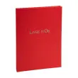 Livre d'or - A4 - Rouge - Exacompta