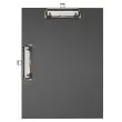 Porte-bloc double clips papier A4 Noir - Exacompta 